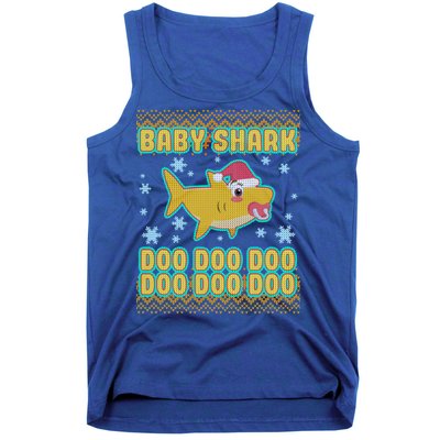 Christmas Baby Shark Doo Doo Doo Tank Top