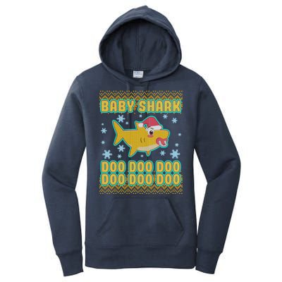 Christmas Baby Shark Doo Doo Doo Women's Pullover Hoodie