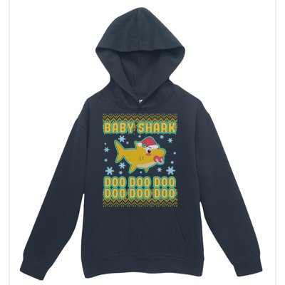 Christmas Baby Shark Doo Doo Doo Urban Pullover Hoodie