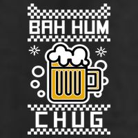 Christmas Bah Hum Chug Ugly Sweater Design Cool Comfort Performance Bucket Hat