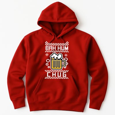 Christmas Bah Hum Chug Ugly Sweater Design Hoodie