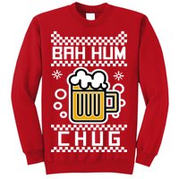 Christmas Bah Hum Chug Ugly Sweater Design Sweatshirt