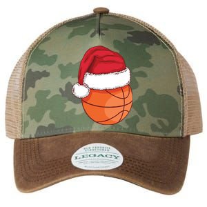 Christmas Basketball Santa Legacy Tie Dye Trucker Hat