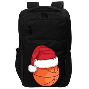 Christmas Basketball Santa Impact Tech Backpack