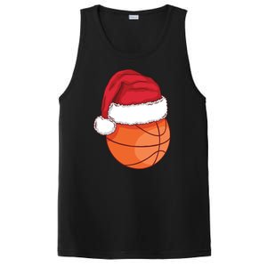 Christmas Basketball Santa PosiCharge Competitor Tank