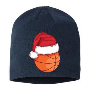 Christmas Basketball Santa Sustainable Beanie