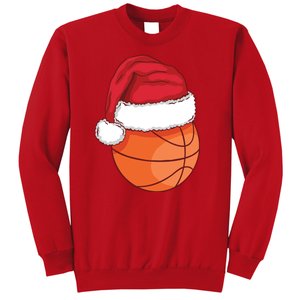 Christmas Basketball Santa Sweatshirt