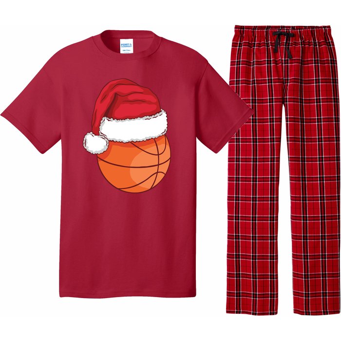 Christmas Basketball Santa Pajama Set