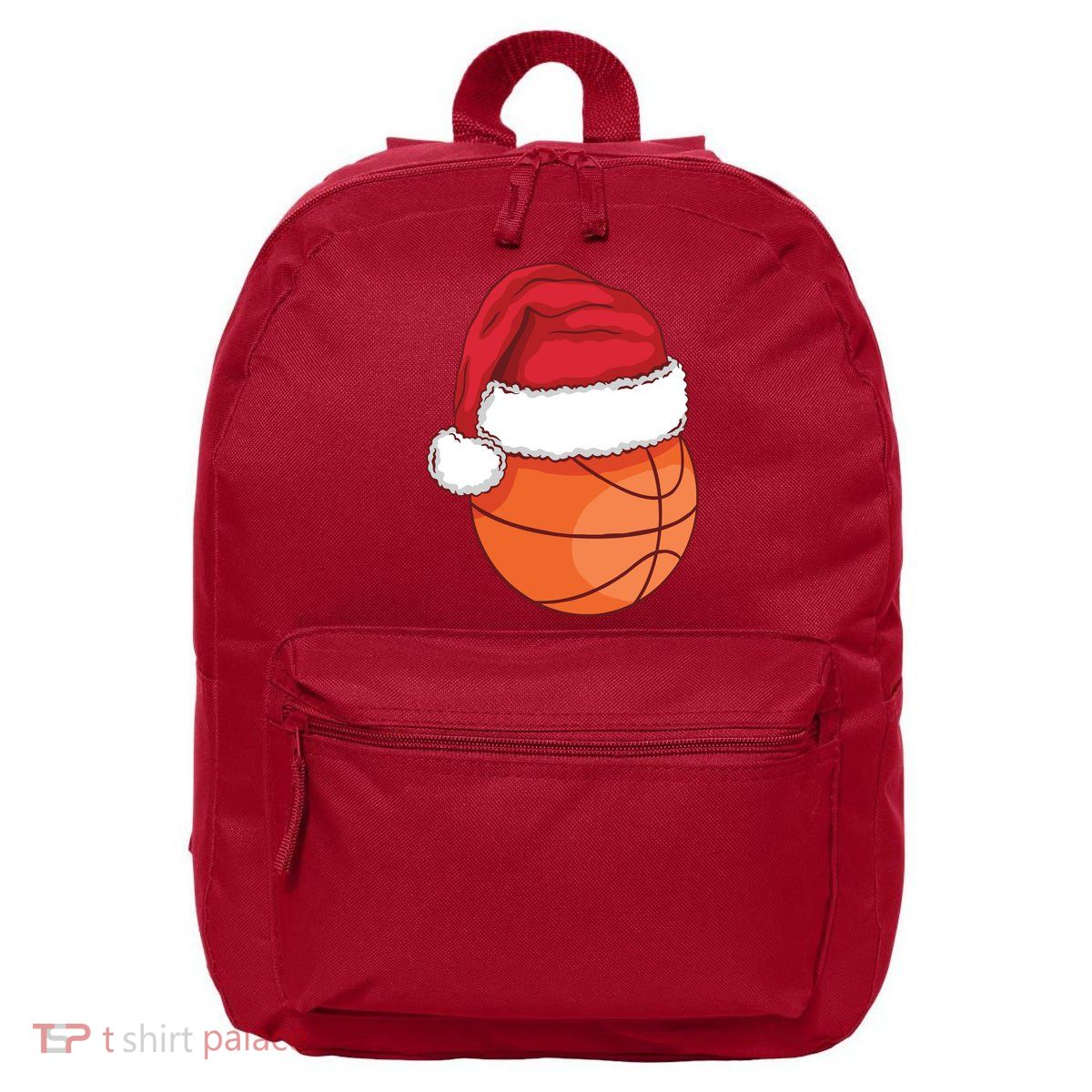 Christmas Basketball Santa 16 in Basic Backpack