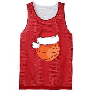 Christmas Basketball Santa Mesh Reversible Basketball Jersey Tank