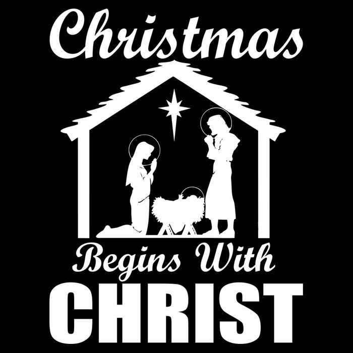 Christmas Begins With Christ Performance Shirt