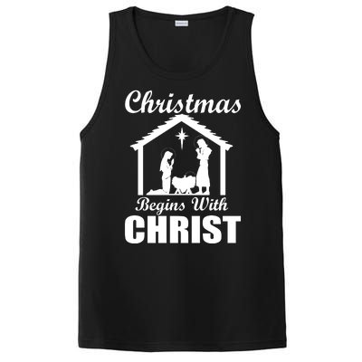 Christmas Begins With Christ PosiCharge Competitor Tank