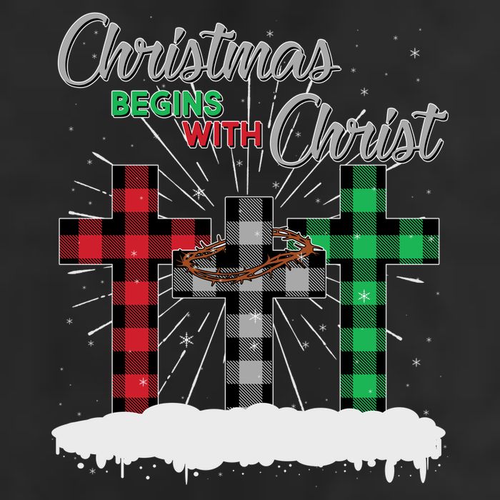 Christmas Begins With Christ Jesus Birthday Adult Drive Performance Visor