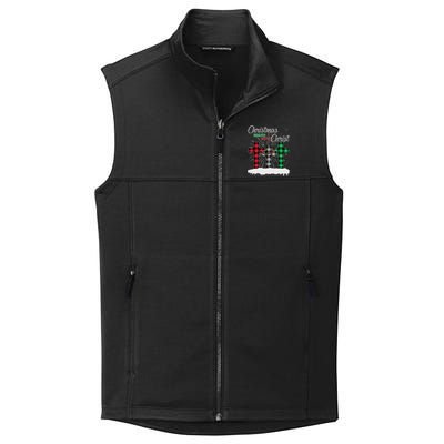 Christmas Begins With Christ Jesus Birthday Collective Smooth Fleece Vest