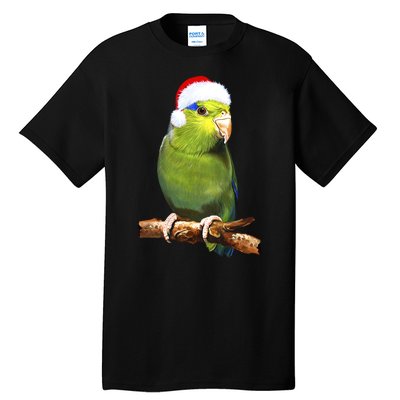 Christmas Bird Parrot Tall T-Shirt