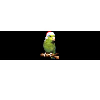 Christmas Bird Parrot Bumper Sticker