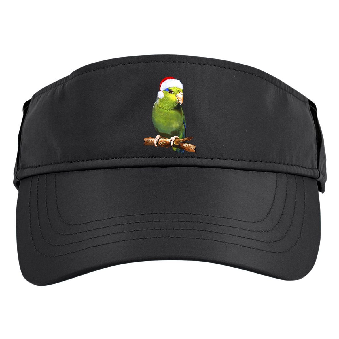 Christmas Bird Parrot Adult Drive Performance Visor