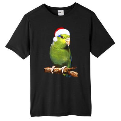 Christmas Bird Parrot Tall Fusion ChromaSoft Performance T-Shirt