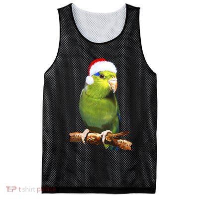 Christmas Bird Parrot Mesh Reversible Basketball Jersey Tank