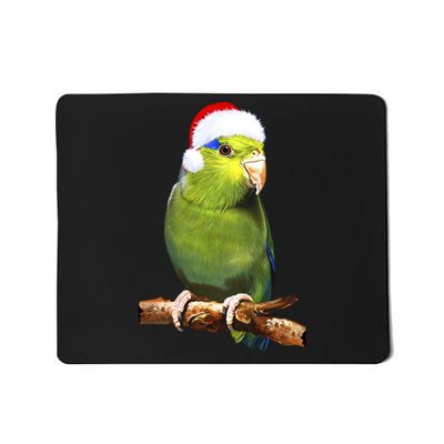 Christmas Bird Parrot Mousepad