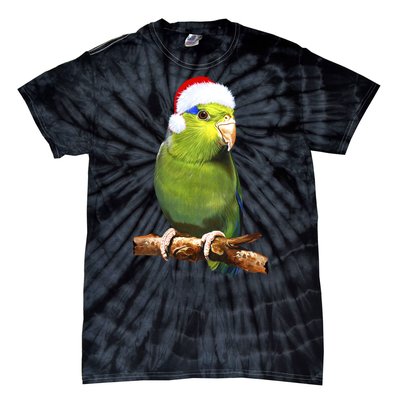 Christmas Bird Parrot Tie-Dye T-Shirt