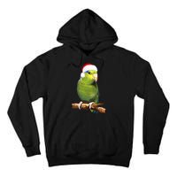 Christmas Bird Parrot Tall Hoodie