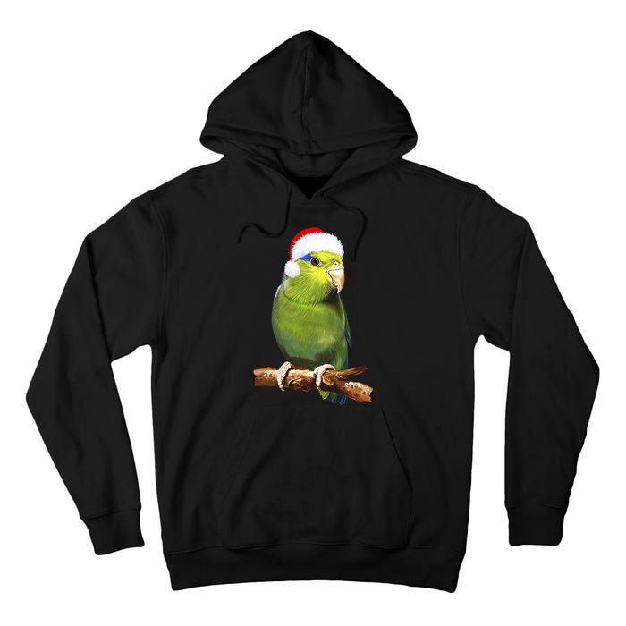 Christmas Bird Parrot Tall Hoodie