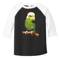 Christmas Bird Parrot Toddler Fine Jersey T-Shirt