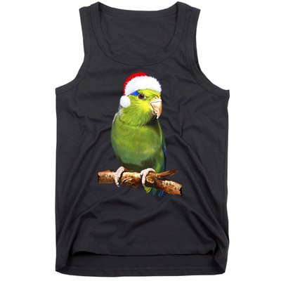 Christmas Bird Parrot Tank Top