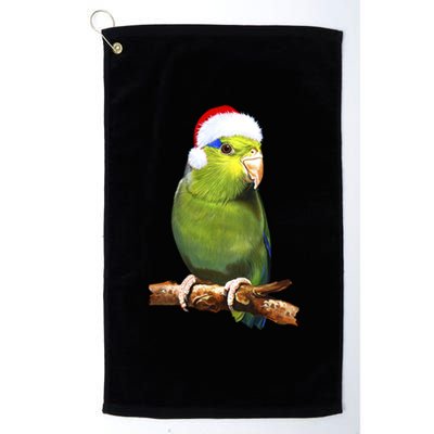 Christmas Bird Parrot Platinum Collection Golf Towel