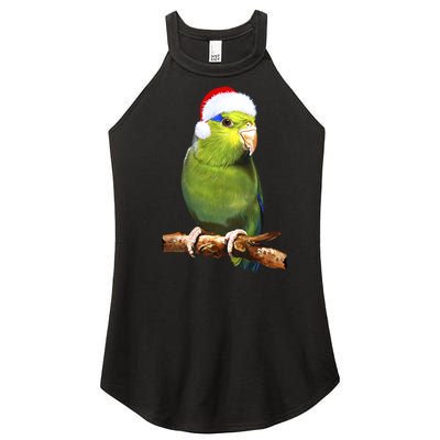 Christmas Bird Parrot Women’s Perfect Tri Rocker Tank