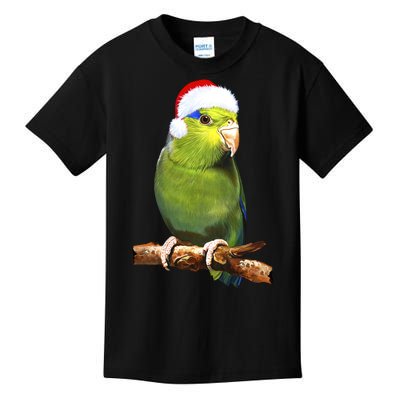 Christmas Bird Parrot Kids T-Shirt