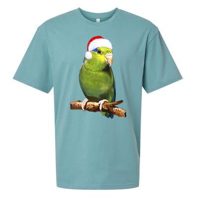 Christmas Bird Parrot Sueded Cloud Jersey T-Shirt