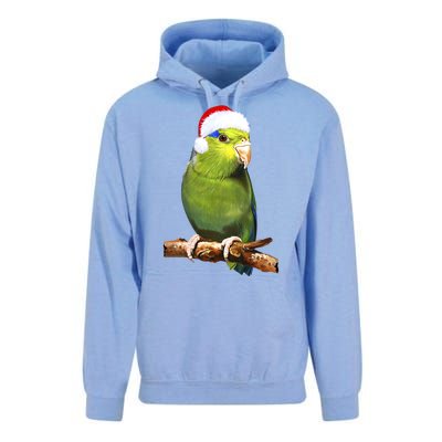 Christmas Bird Parrot Unisex Surf Hoodie