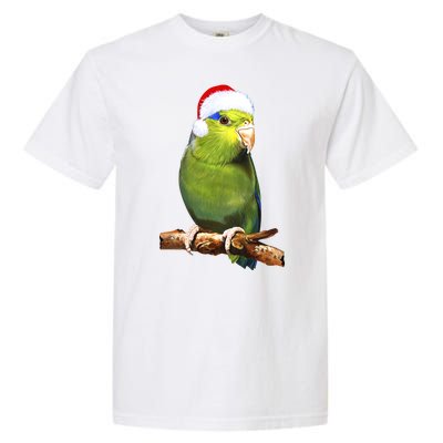 Christmas Bird Parrot Garment-Dyed Heavyweight T-Shirt