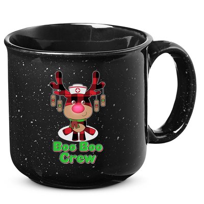 Christmas Boo Boo Crew Reindeer Nurse  15oz Campfire Ceramic Mug