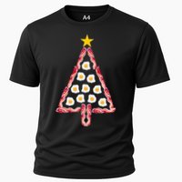 Christmas Breakfast Tree Bacon And Eggs Performance Shirt