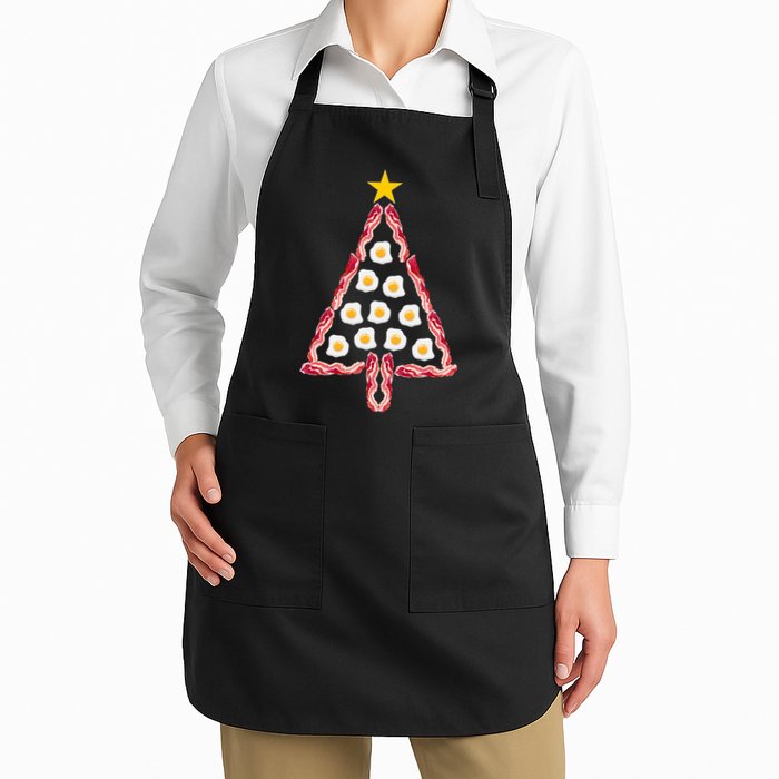 Christmas Breakfast Tree Bacon And Eggs Apron