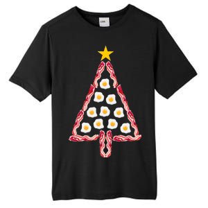 Christmas Breakfast Tree Bacon And Eggs Tall Fusion ChromaSoft Performance T-Shirt