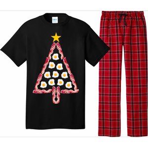 Christmas Breakfast Tree Bacon And Eggs Pajama Set