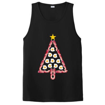 Christmas Breakfast Tree Bacon And Eggs PosiCharge Competitor Tank