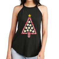 Christmas Breakfast Tree Bacon And Eggs Women's Perfect Tri Rocker Tank