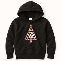 Christmas Breakfast Tree Bacon And Eggs Kids Hoodie