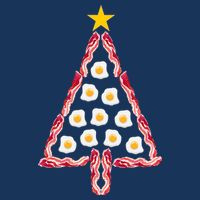 Christmas Breakfast Tree Bacon And Eggs Infant Baby Jersey Bodysuit