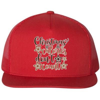 Christmas Calories Don't Count  Flatbill Hat