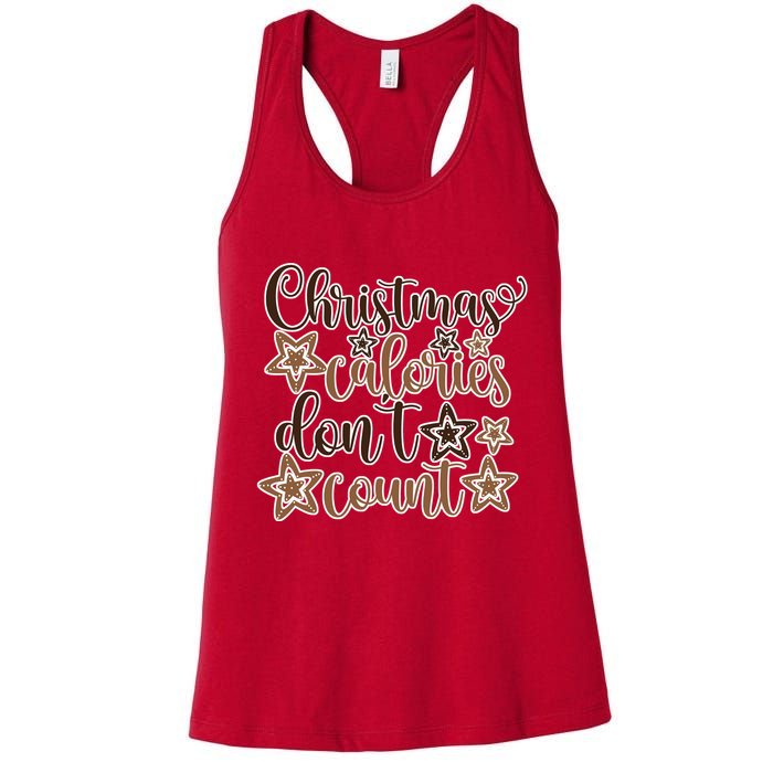 Christmas Calories Don't Count  Womens Tank Top