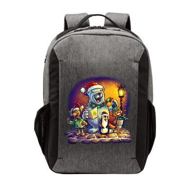 Christmas Carolers Vector Backpack
