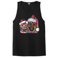 Christmas Cat & Dog W/Hat Dean Russo PosiCharge Competitor Tank