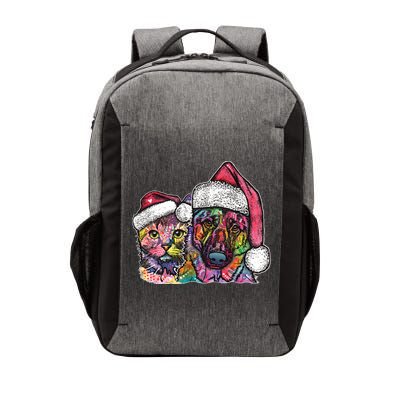 Christmas Cat & Dog W/Hat Dean Russo Vector Backpack