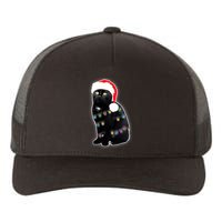 Christmas Cat Lights Yupoong Adult 5-Panel Trucker Hat